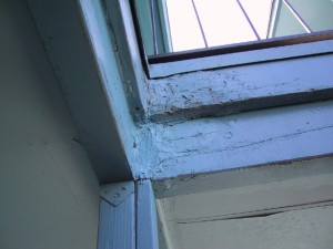 Deck framing damage patched Deck framing damage patched
