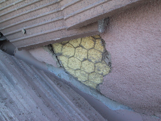 Structure - Stucco missing