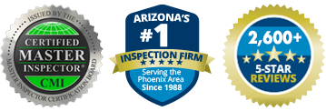 Certified Master Inspector, Arizona's #1 Inspection Firm